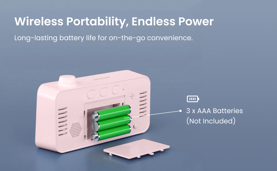 alarm clocks backup battery