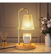 Hyrion Candle Warmer Lamp with Timer Dimmer, Adjustable Height Wax Warmer for Scented Jar Candles...