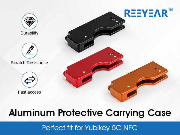 Yubikey 5C NFC alumium case
