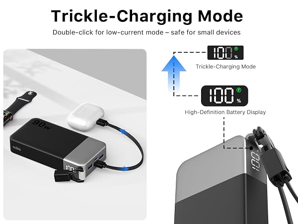 Nobis 20000mAh Power Bank 90W Fast Charging