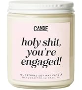 Holy Sh*t, You're Engaged! | Berry Mimosa Candle – Newly Engaged Couples Gift, Perfect Engagement...