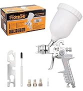 Hoteche HVLP Spray Gun H827 1.4MM Nozzle Size Pneumatic Paint Sprayer Gun Automotive Air Paint Gu...