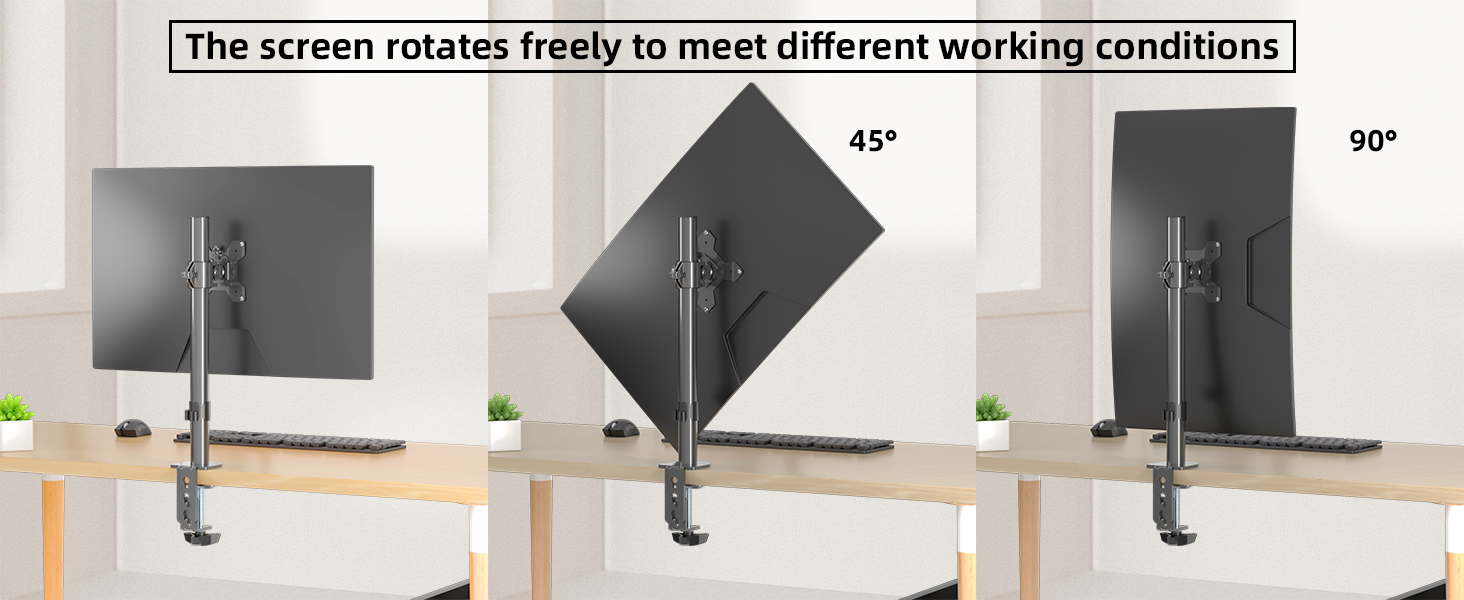 SINGLE MONITOR MOUNT