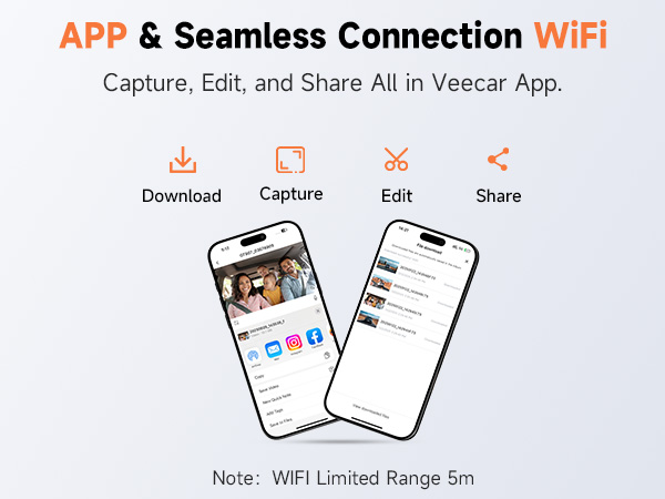 APP &amp;amp; Seamless Connection WiFi