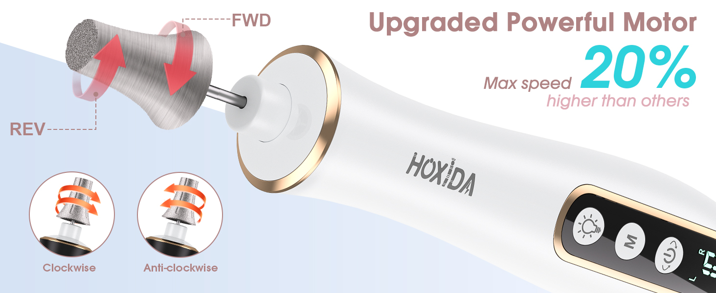 upgraded powerful motor