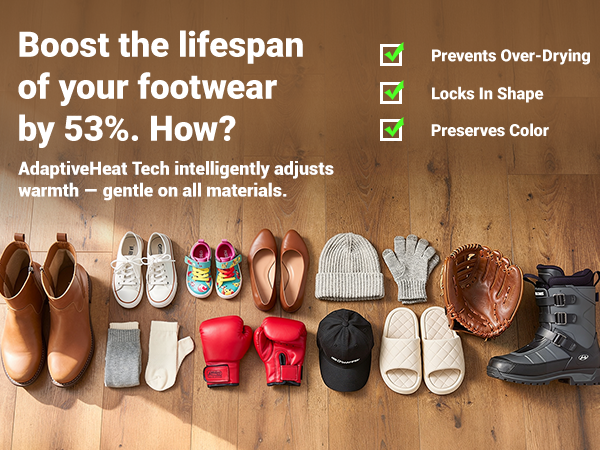 Boost the lifespan of your footwear by 53%.