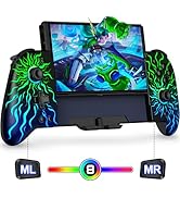Mocagen Handheld Switch Controllers for Nintendo Switch/OLED Games, Swtich Pro Controller with Ma...