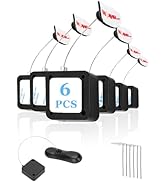 6Pack Remote Control Tether, 6.5 Ft Remote Control Leash, Retractable Safety Lock with Adjustable...