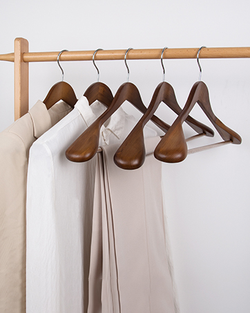 wooden hangers