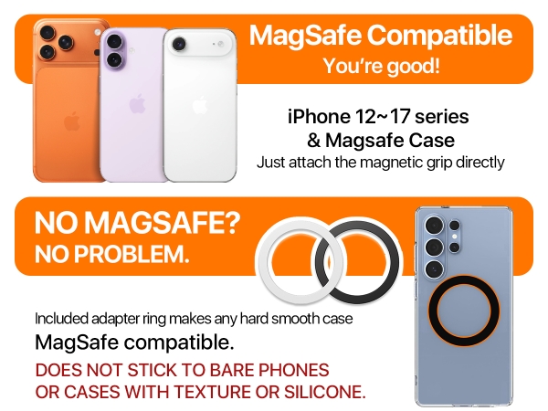 iphone 17 magnetic phone grip