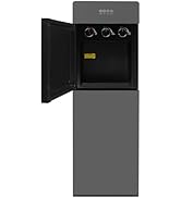 Bottom Loading Water Dispenser for 5 Gallon Bottles, Hot Cold &amp; Room Temperature, Stainless Steel...