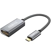 COOBILE USB 3.1 Gen2 Type C to DisplayPort 1.4 Adapter Cable [8K@60Hz, 4K@144Hz, 2K@240Hz,HDR] Th...