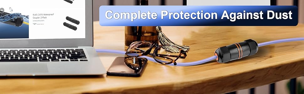 Dustproof RJ45 Coupler