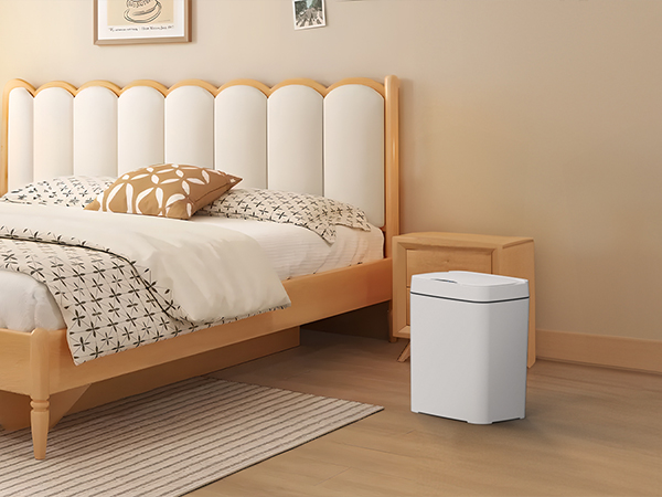 bedroom trash can