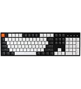 Keychron C2 Full Size Wired Mechanical Keyboard for Mac, Hot-swappable, Gateron G Pro Brown Switc...