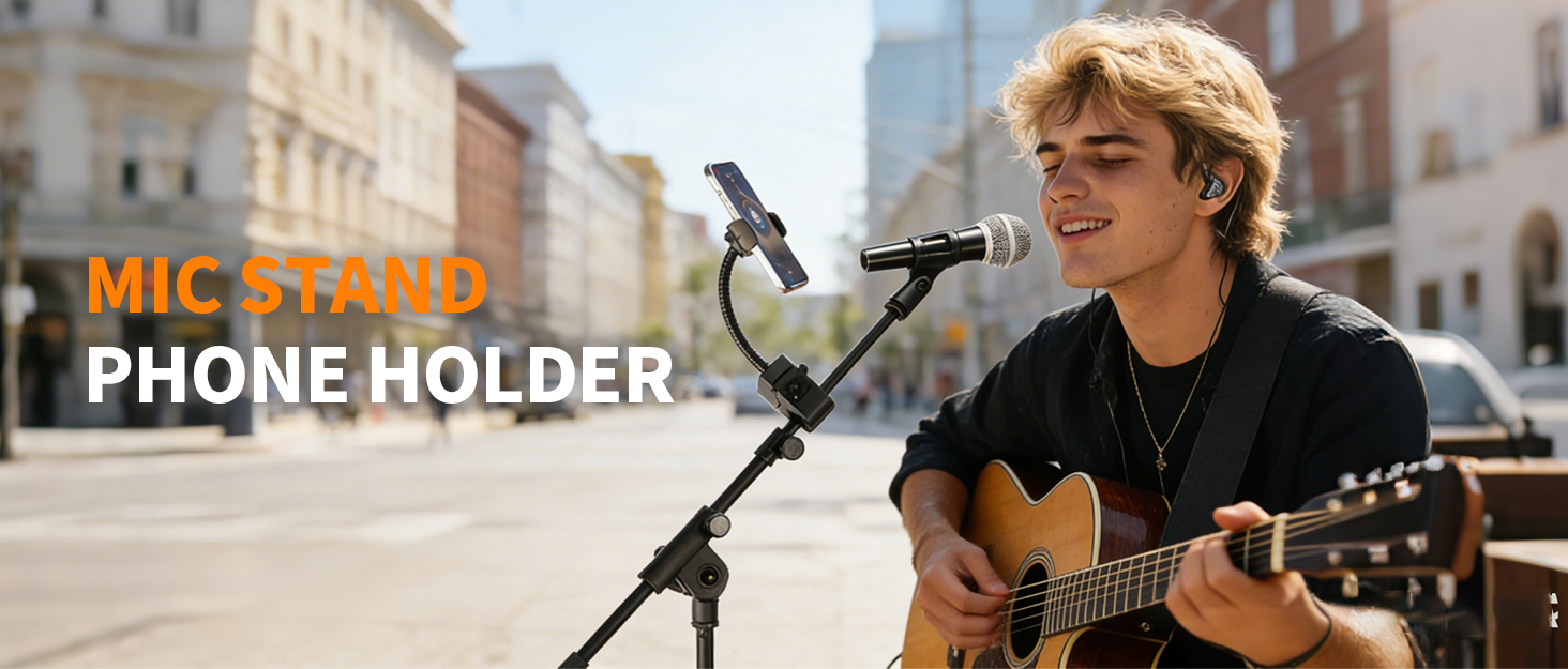 Microphone Phone Mount