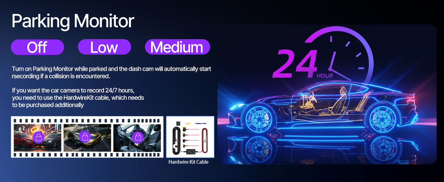 dashcam front and rear camera