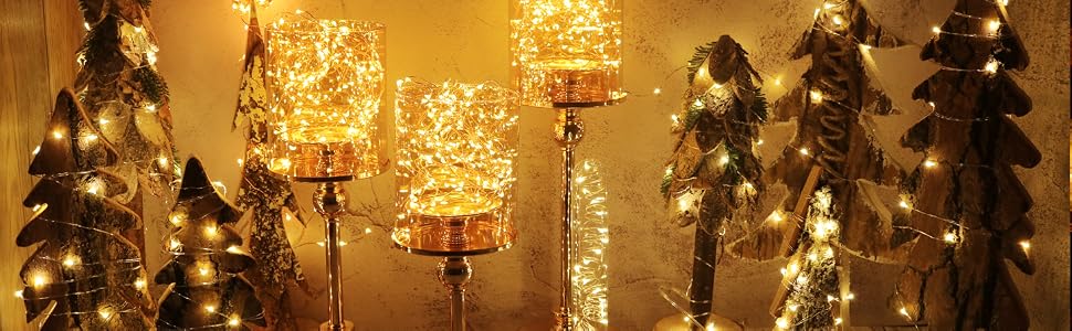 warm fariy lights