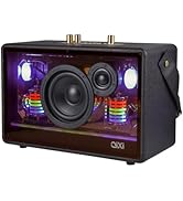 Karaoke Machine for Adults &amp; Kids with 2 Wireless Microphones, Portable Bluetooth Speaker with 5 ...