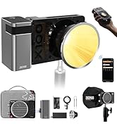 Zhiyun MOLUS X100 LED Video Light,Portable 100W 2700K-6500K CRI 95+ TLCI 97+ with Bluetooth App B...