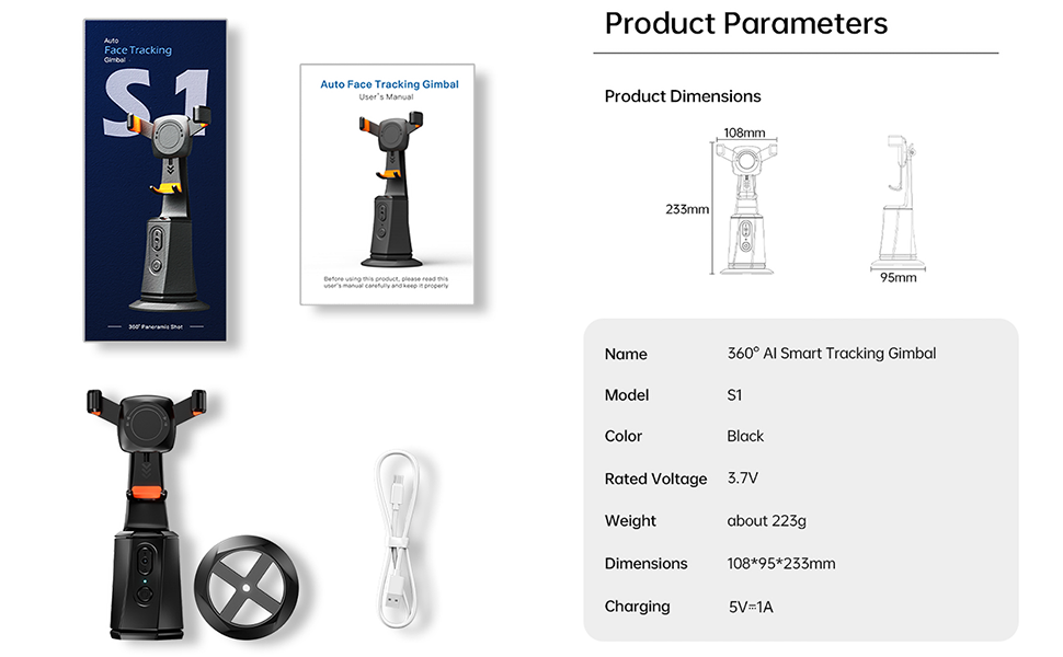 tiktok content creator essentials tik tok auto face tracking tripod auto face tracking tripod