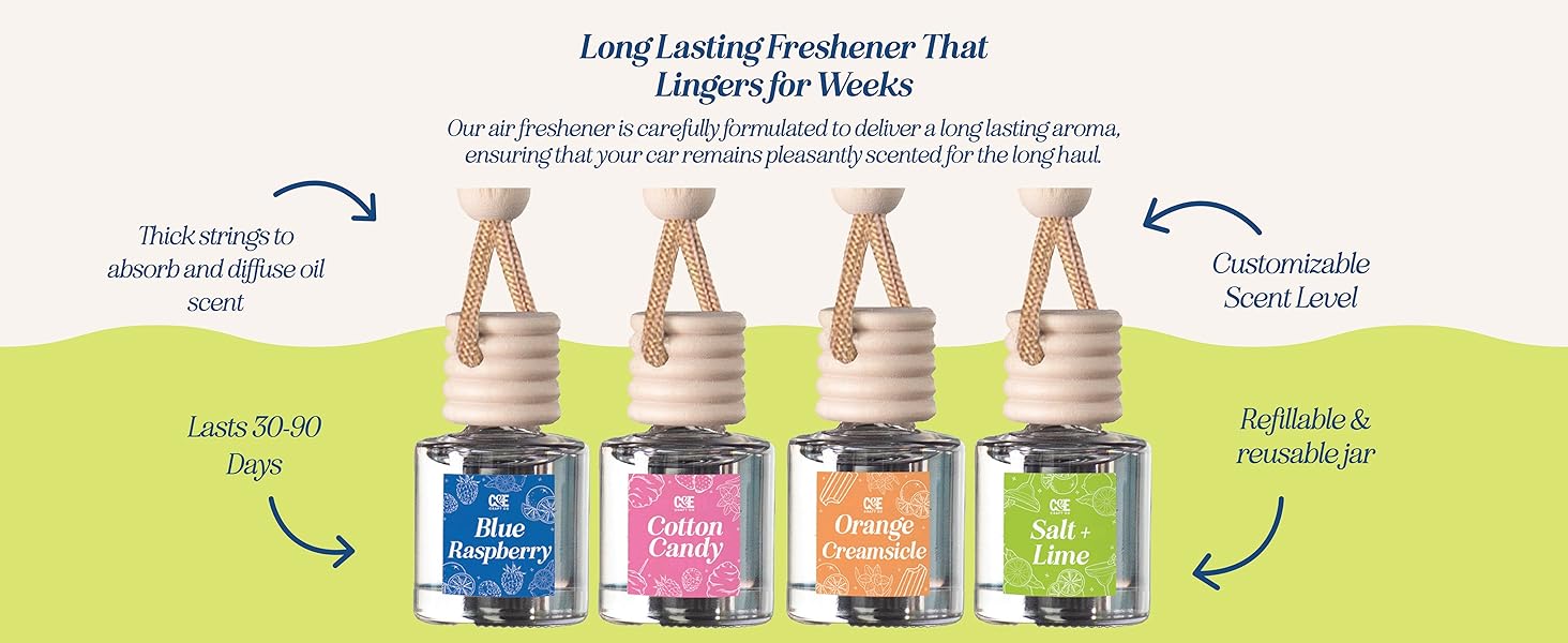 Cande craft car fresheners long lasting freshener car diffuser