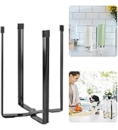 Kitchen Stand Holder, Plastic Bag Drying Rack, Multifunctional Countertop Cups Bottles Drying Rac...