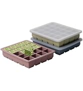 1 Tbsp Silicone Freezer Molds, Silicone Food Freezer Tray | Freezer Cube Trays, Perfect for Stori...