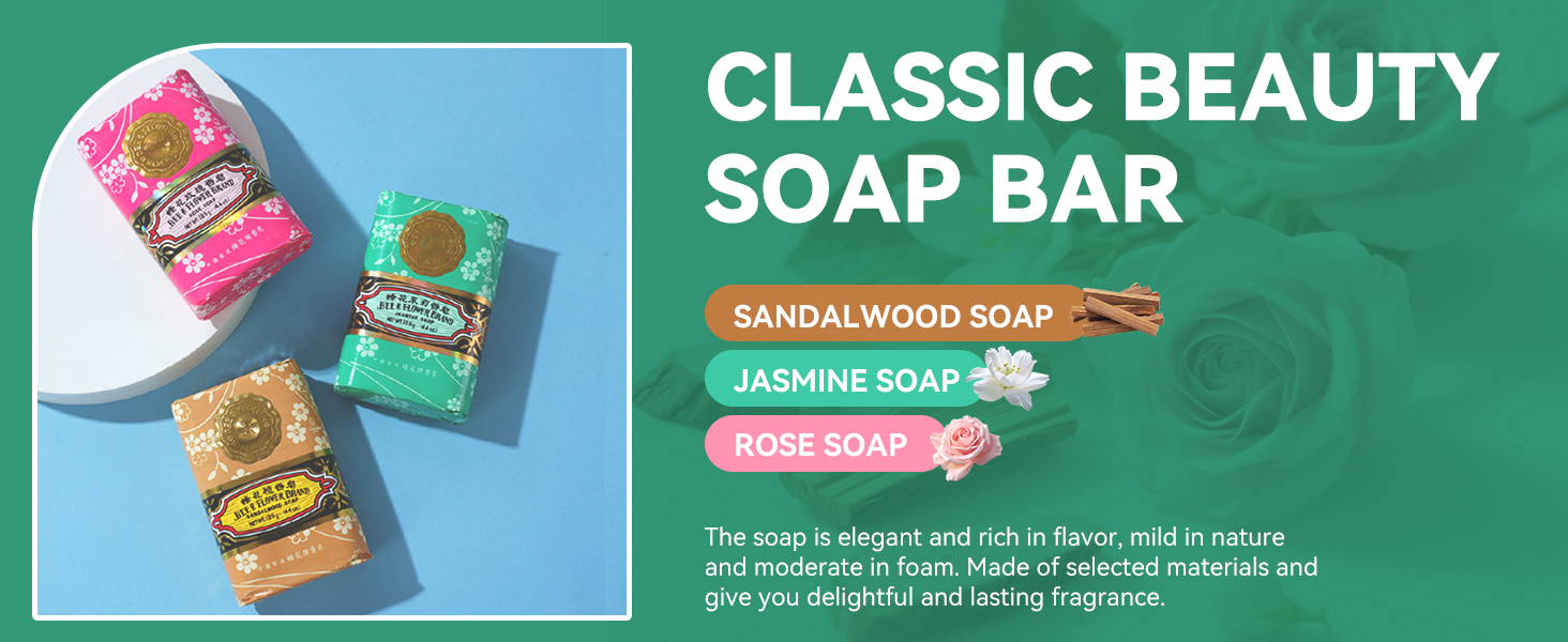 bee flower bath soap