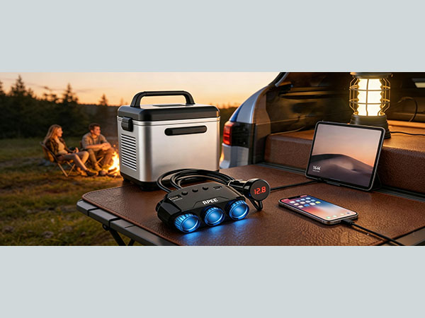 Plug it into your 12V/24V vehicle (truck, SUV, RV, or off-road rig)