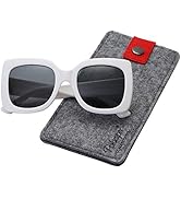 Polarspex Girls Elastic Square Oversized Kids Polarized Sunglasses - BPA Free