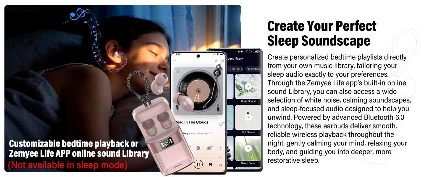 ultra-light sleep wireless earbuds