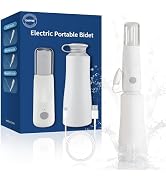 Homfan Portable Electric Bidet for Travel, Rechargeable Handheld Bidet with 3 Water High Pressure...