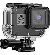 HONGDAK Waterproof Housing Case for GoPro Hero 7/6/5 Black(2018), 196ft/60m Waterproof Case Divin...