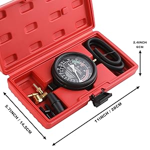  Fuel Pump and Vacuum Tester Gauge