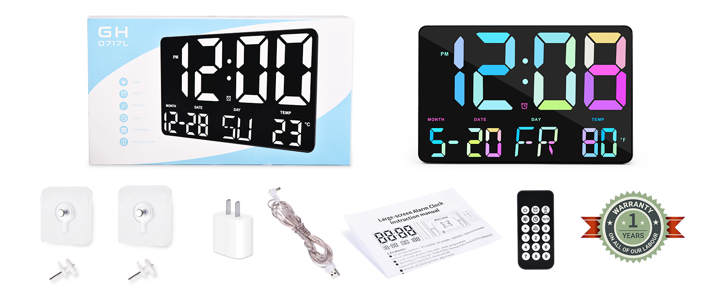 digital alarm clock