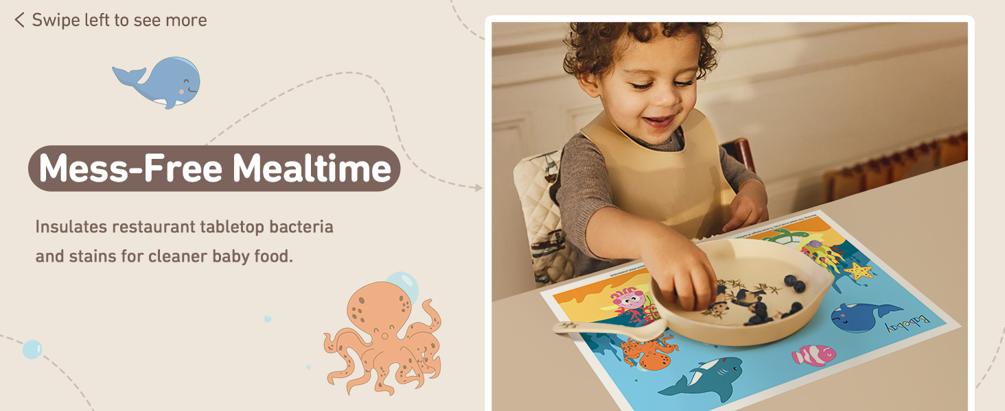 Disposable placemats