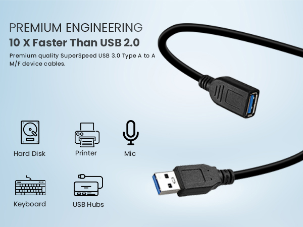 3.0 ext cable -15cm-4 Pack-black-3