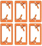 Low Voltage Mounting Bracket 1 Gang for Ethernet Wall Plate, Low Voltage Box for Telephone Cord, ...