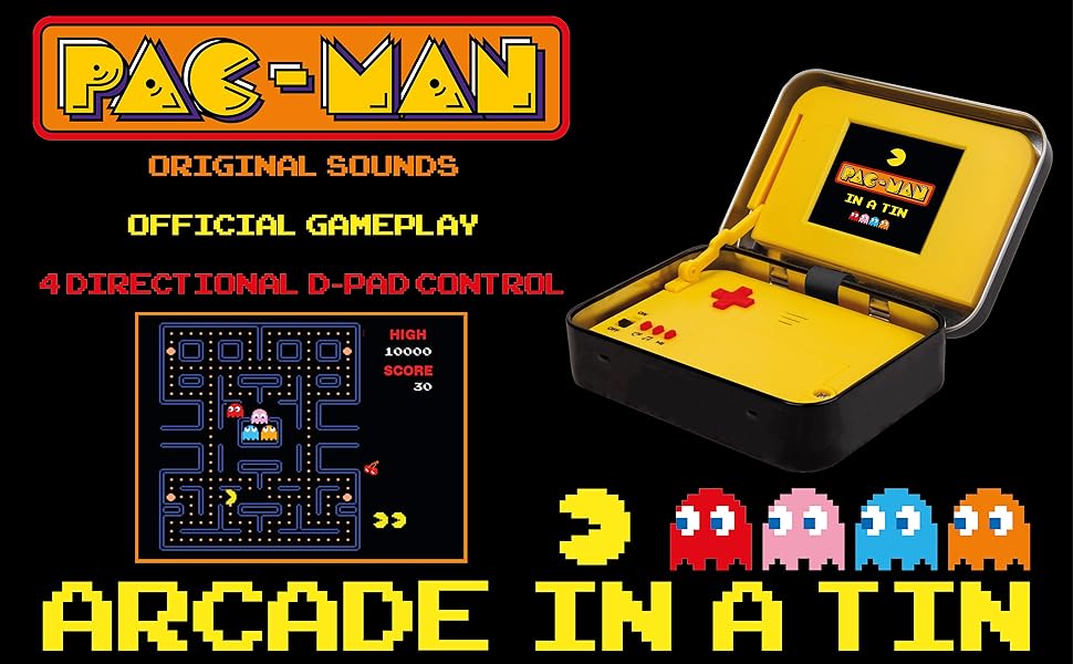 PAC-MAN Arcade in a Tin