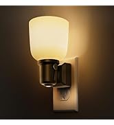L LOHAS LED Night Lights Plug into Wall, Vintage Plug in Night Light, Dusk to Dawn Sensor,3000K S...