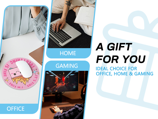 Mouse Pad for Computer, Laptop, Office &amp; Home