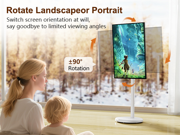 Mobile TV Cart