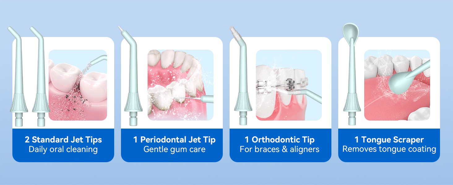 5 replacement jet tips