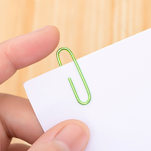 Colored Paper Clips