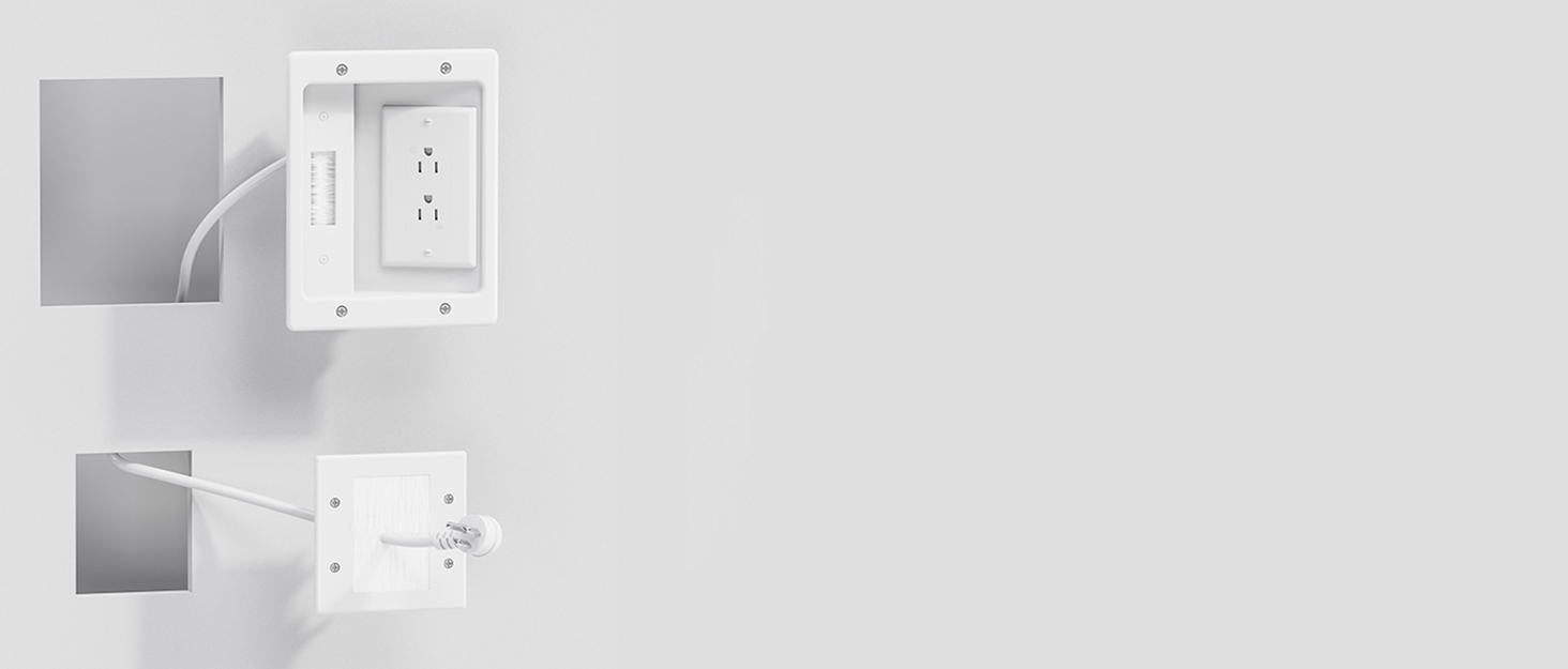 in-Wall TV Cable Management Kit
