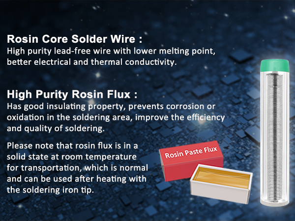 Rosin Core Solder Wire and High Purity Rosin Flux