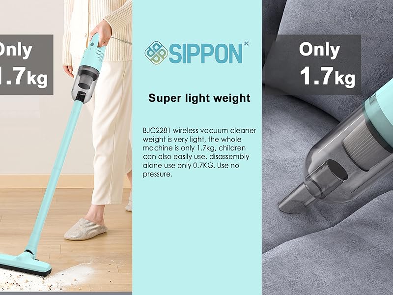 Cordless handheld vacuum cleaner