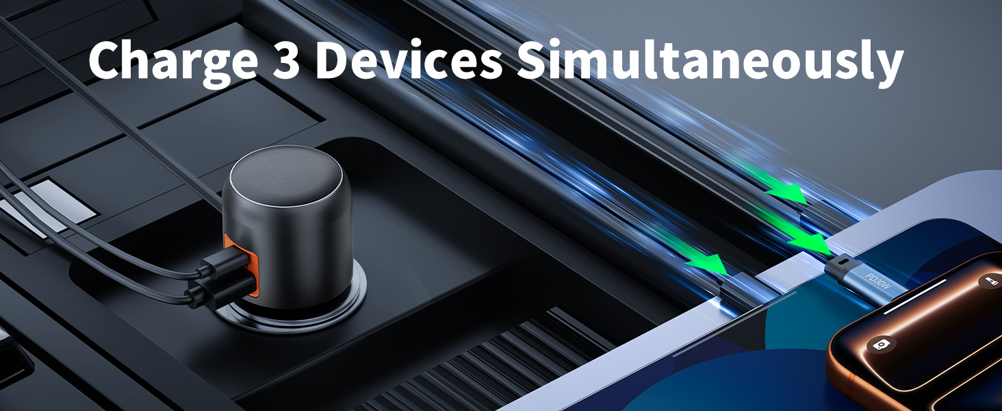 Charge 3 Devices Simultaneously