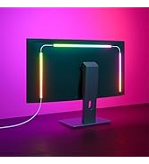 BLYGACN Monitor LED Backlights, RGB Screen Desk Light PC, Computer Light Bar Behind Monitor, LEDs...
